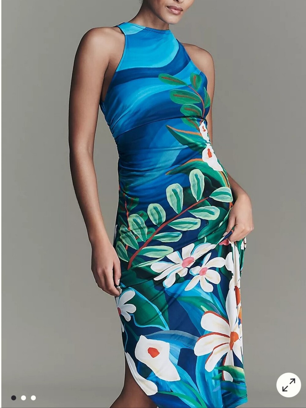 Farm Rio Printed Sleeveless Maxi